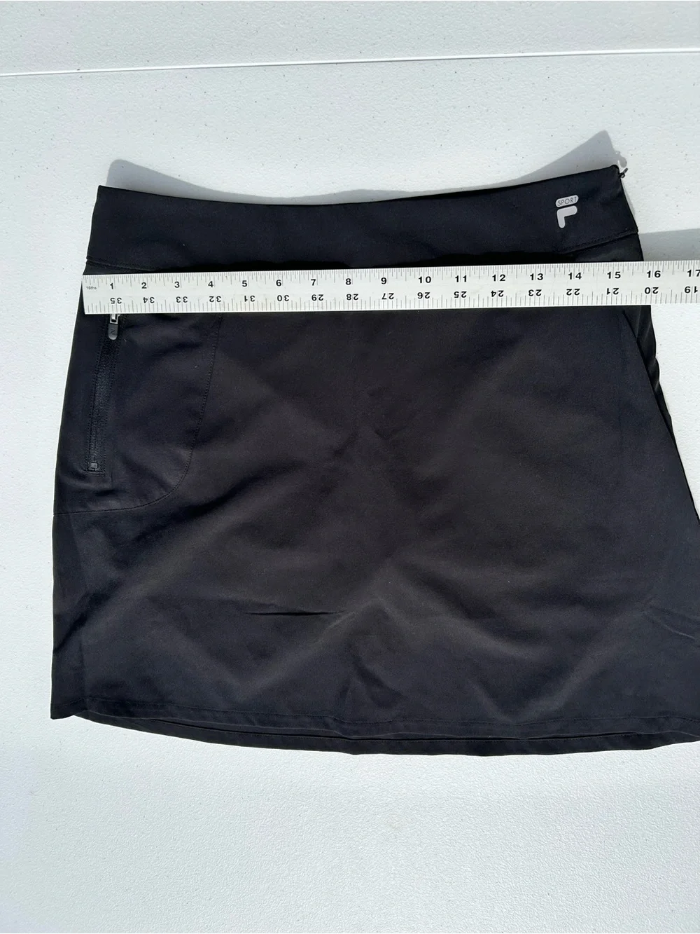 Fila Sport Black Athletic Skort Tennis Golf Skirt Size S - Picture 2 of 10